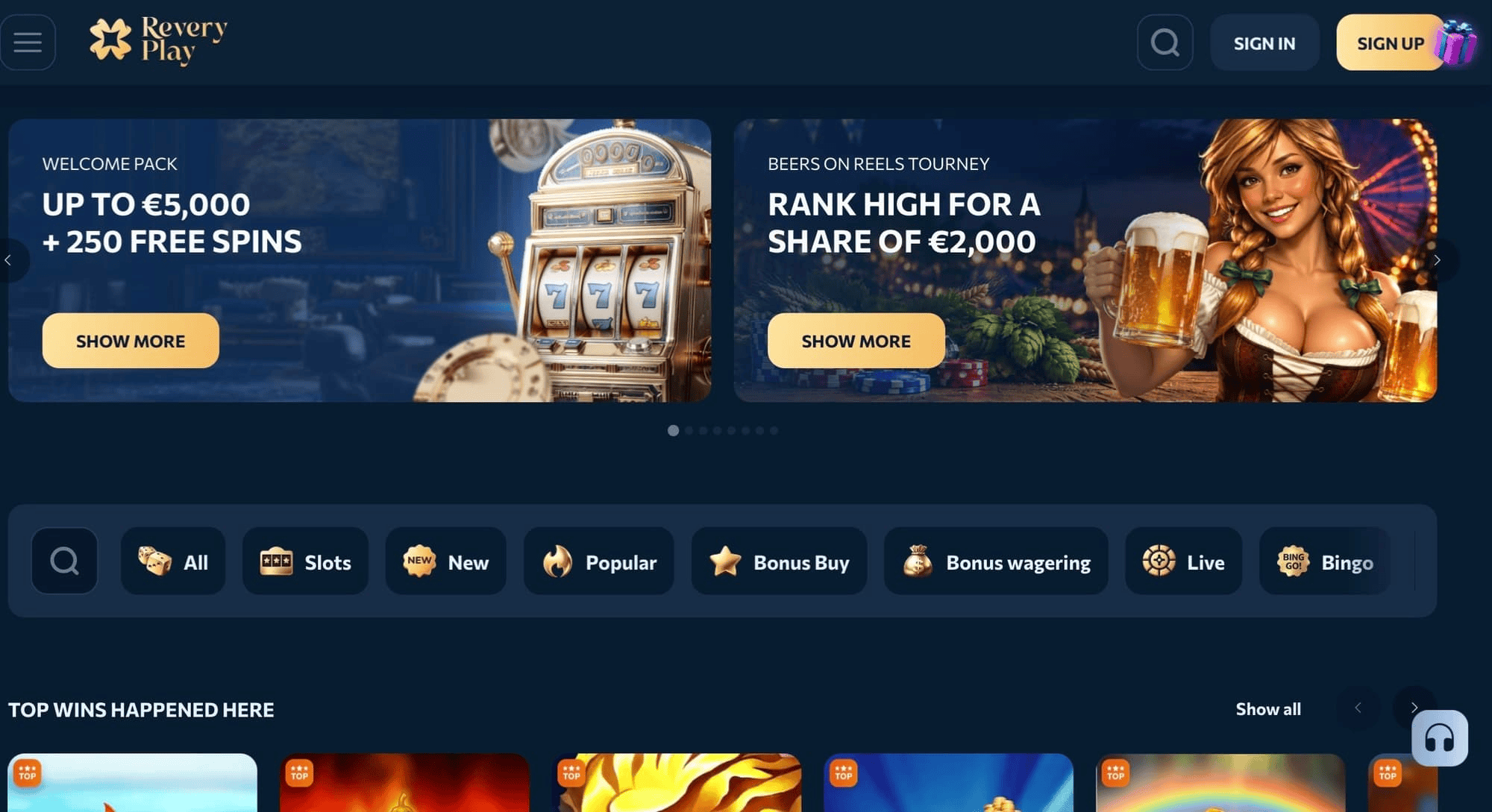ReveryPlay Casino